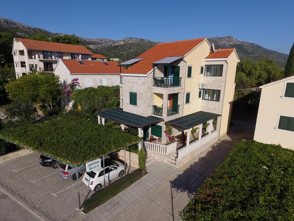 Apartments Maestral Orebić Buitenkant foto